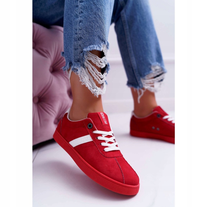 Chaussures de sport pour femmes Big Star Rouge DD274622 2 Chaussures de sport pour femmes Big Star Rouge DD274622 2