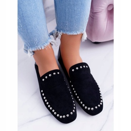 Ballerines Lu Boo Black Lords pour femmes avec strass Planta le noir 2 Ballerines Lu Boo Black Lords pour femmes avec strass Planta le noir 2