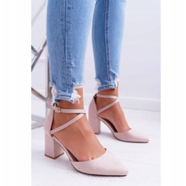 SEA Escarpins à Talons Pour Femmes En Spitz Beige Cosmo 2 SEA Escarpins à Talons Pour Femmes En Spitz Beige Cosmo 2