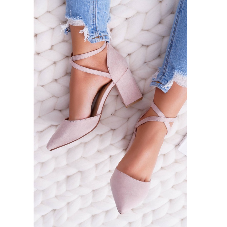 SEA Escarpins à Talons Pour Femmes En Spitz Beige Cosmo 1 SEA Escarpins à Talons Pour Femmes En Spitz Beige Cosmo 1