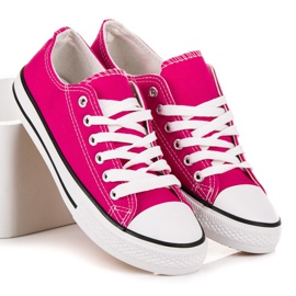 SHELOVET Baskets fuchsia rose 1