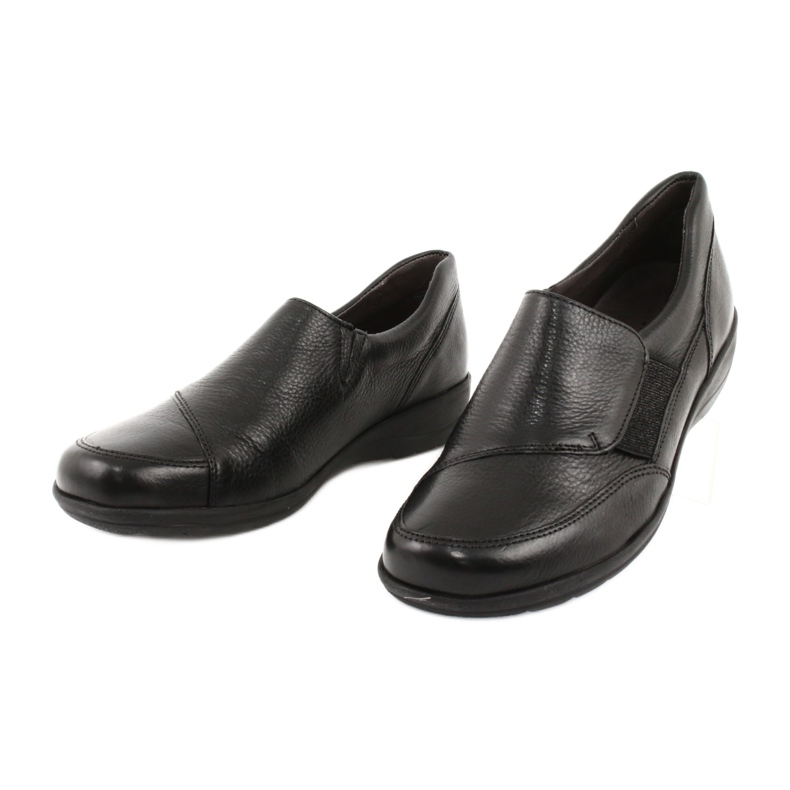 Caprice chaussures basses pour femmes teg.H noir 2