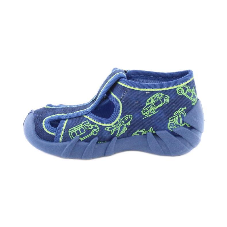 Chaussures enfant Befado 190P086 bleu vert 2