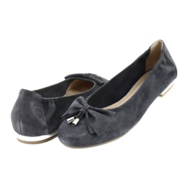 Ballerines Caprice pour femmes 22111 bleu marin 3