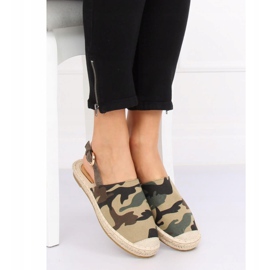 Espadrilles à talon ouvert camo HH-119 Camouflage 1