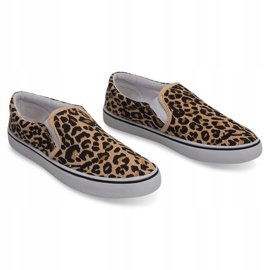 Baskets à enfiler Slip On C03 Marron brun 2