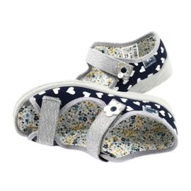 Chaussures enfant Befado 969X148 bleu marine gris 4 Chaussures enfant Befado 969X148 bleu marine gris 4