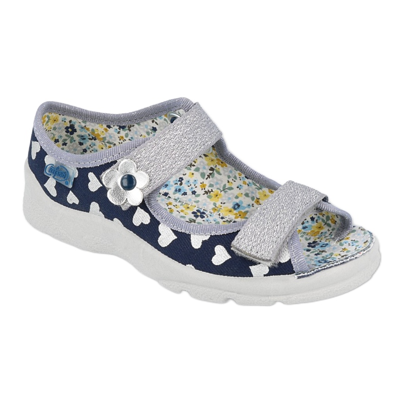 Chaussures enfant Befado 969X148 bleu marine gris 1 Chaussures enfant Befado 969X148 bleu marine gris 1