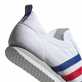 Chaussures Adidas Vs Jog M FX0094 blanc rouge bleu 1