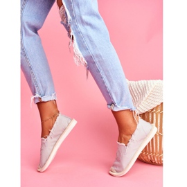 PS1 Espadrilles Femme Gris Flaure 2