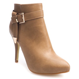 Bottes Élégantes À Talons Hauts 6-148 Kaki vert 1