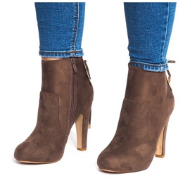 Bottes À Talons Hauts 88-48 Kaki vert 3