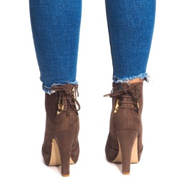 Bottes À Talons Hauts 88-48 Kaki vert 4