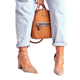 SEA Escarpins à Talons Pour Femmes En Spitz Beige Traffic 2 SEA Escarpins à Talons Pour Femmes En Spitz Beige Traffic 2