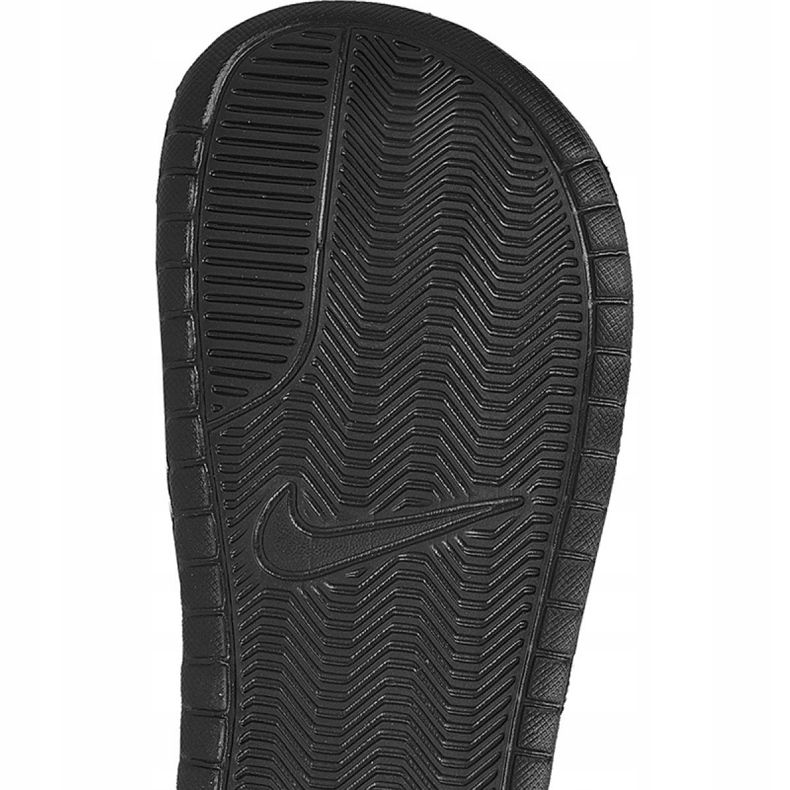 Claquettes Nike Sportswear Benassi Swoosh M 312618-011 noir noir 1