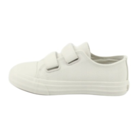 Baskets à scratch Big Star GG374010 blanche 1