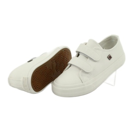 Baskets à scratch Big Star GG374010 blanche 3