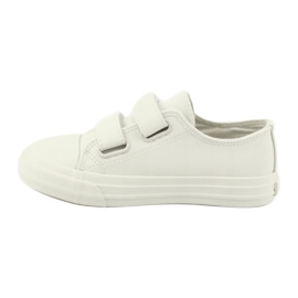 Baskets à scratch Big Star GG374010 blanche 2