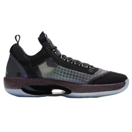Nike Air Jordan Xxxiv Low Noir Vapor Vert M CZ7750-003 multicolore 1