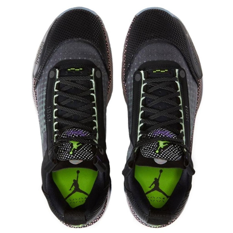 Nike Air Jordan Xxxiv Low Noir Vapor Vert M CZ7750-003 multicolore le noir 2 Nike Air Jordan Xxxiv Low Noir Vapor Vert M CZ7750-003 multicolore le noir 2