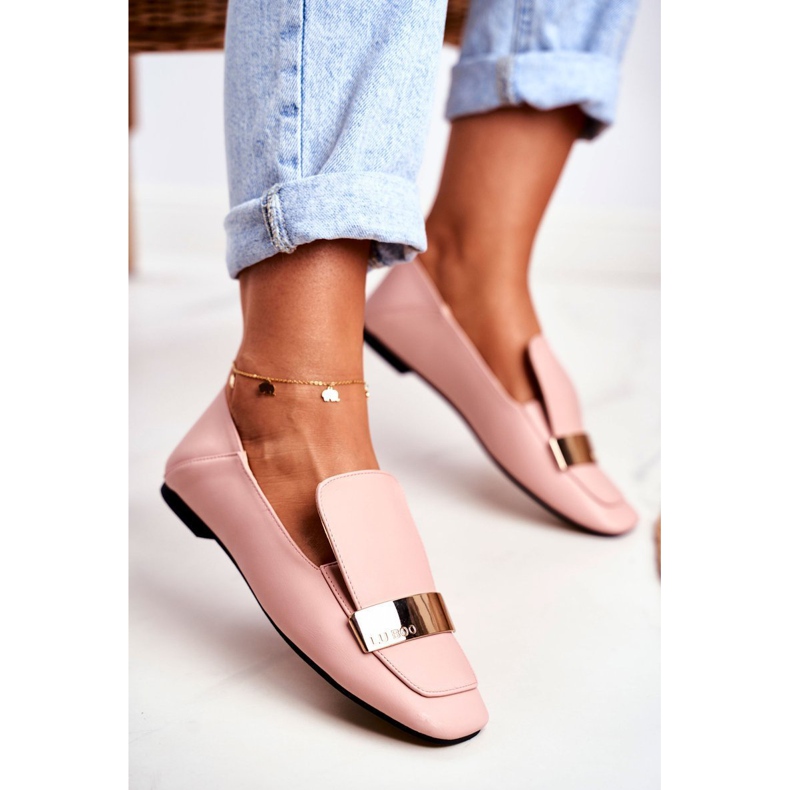 Lu Boo Women's Lords Pink Gold Badge Harlem rose 1 Lu Boo Women's Lords Pink Gold Badge Harlem rose 1