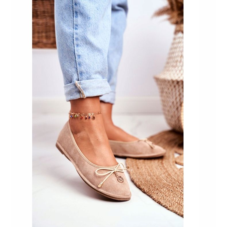 Ballerines Femme Lu Boo Daim Beige Layla 1