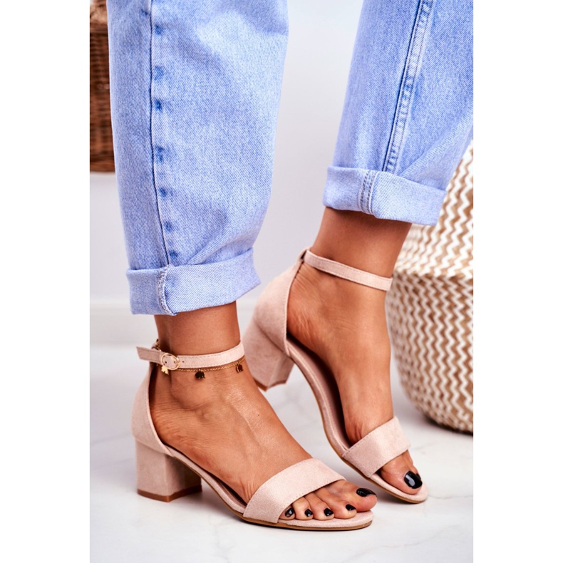 BUGO Sandales Femme Daim Beige Oh Baby! 2