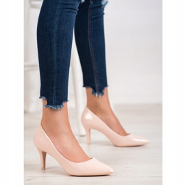 Gogo Escarpins avec cuir écologique brun 1