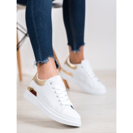 SHELOVET Chaussures de sport à la mode blanc 1