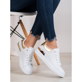 SHELOVET Chaussures de sport à la mode blanc 2