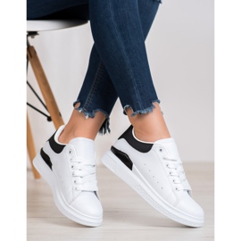 SHELOVET Chaussures de sport à la mode blanc 1