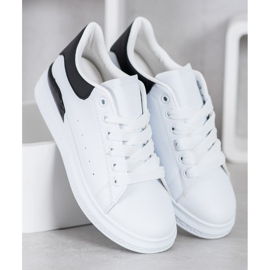 SHELOVET Chaussures de sport à la mode blanc 2