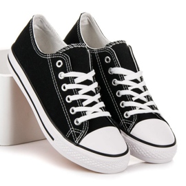 SHELOVET Baskets noires 2