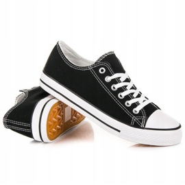 SHELOVET Baskets noires le noir 1