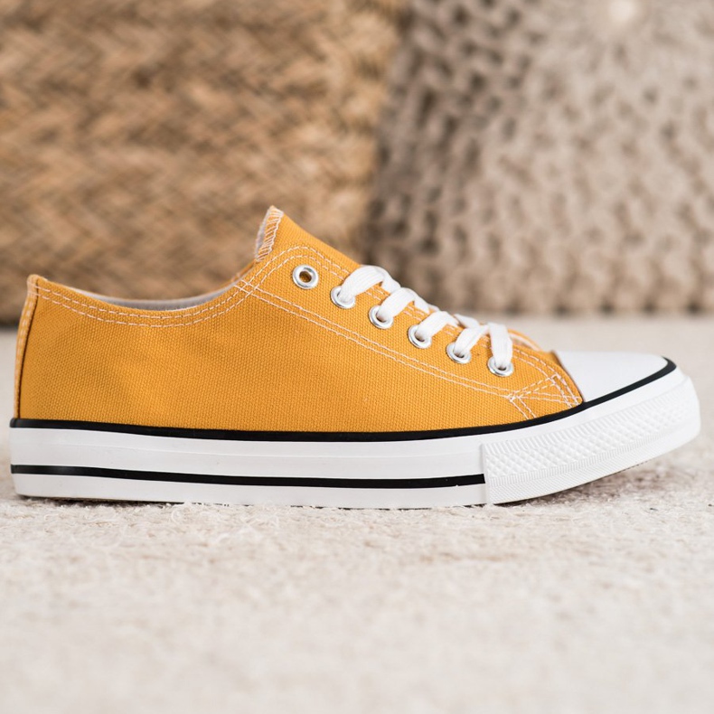 SHELOVET Baskets jaunes 1