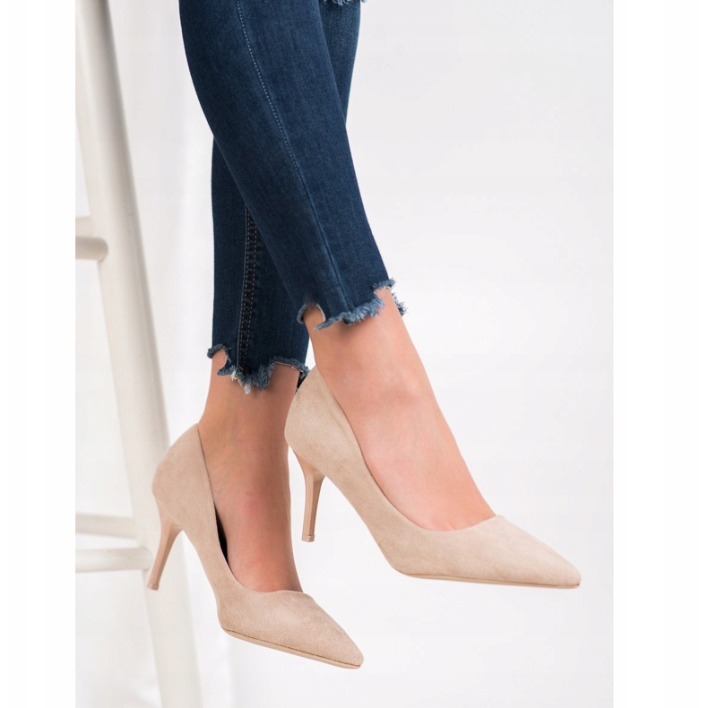 Small Swan Talons hauts décontractés brun 2