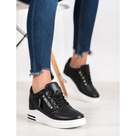 SHELOVET Baskets noires Evolutions le noir 2 SHELOVET Baskets noires Evolutions le noir 2