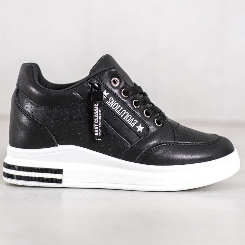 SHELOVET Baskets noires Evolutions 1