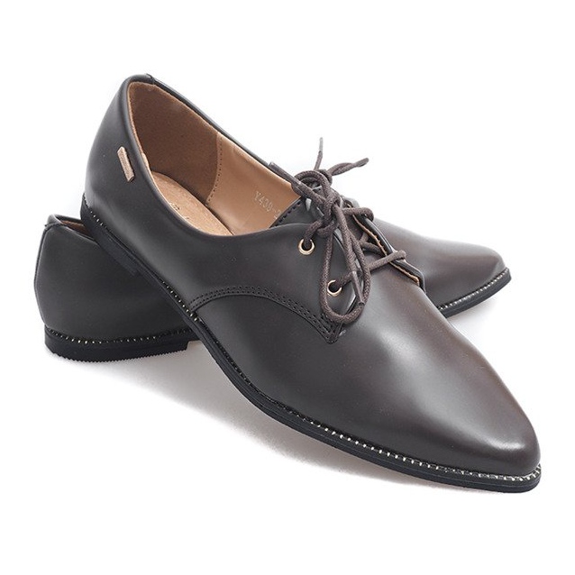Classique Élégant Chaussures pour femmes Marron Y439 brun 1