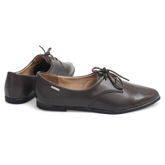 Classique Élégant Chaussures pour femmes Marron Y439 brun 2