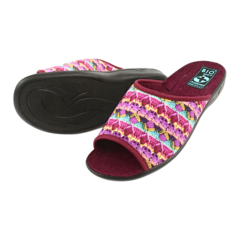 Chaussons en velours Adanex 25604 multicolore 3