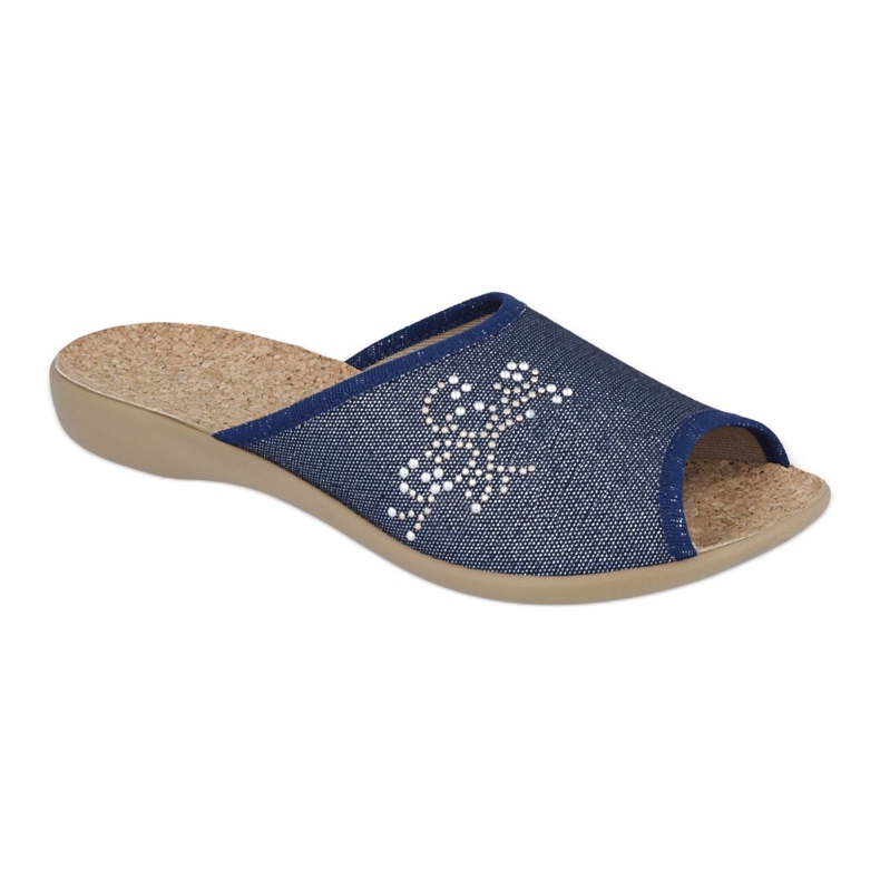 Chaussures femme Befado pu 254D107 bleu marin 1