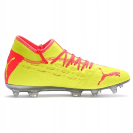 Chaussures de foot Puma Future 5.2 Netfit Osg Evo FG / AG M 106007-01 multicolore jaune 1