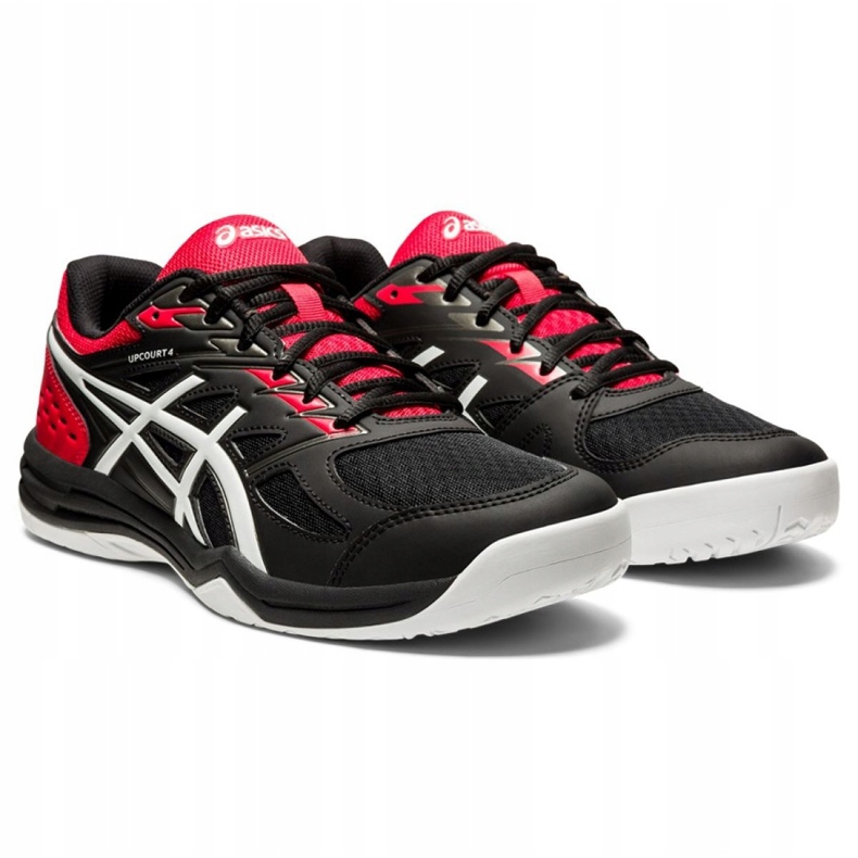 Asics Upcourt 4 M 1071A053-002 chaussures de volley-ball multicolore noir 1