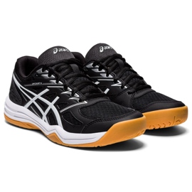Asics Upcourt 4 W 1072A055-001 chaussures de volley-ball multicolore le noir 1