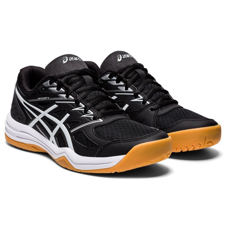 Asics Upcourt 4 W 1072A055-001 chaussures de volley-ball multicolore noir 1