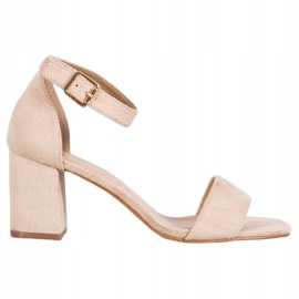 Sandales classiques VINCEZA brun 5