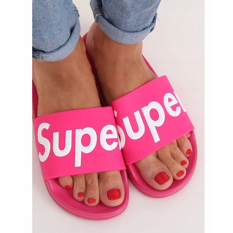 Chaussons femme Fuchsia CK110 Fuchsia rose 1