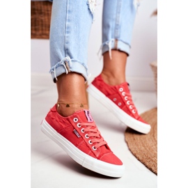 Baskets Femme Big Star Rouge DD274449 1 Baskets Femme Big Star Rouge DD274449 1
