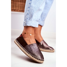 Espadrilles Femme Semelle Tressée Marron Big Star DD274A146 brun 1
